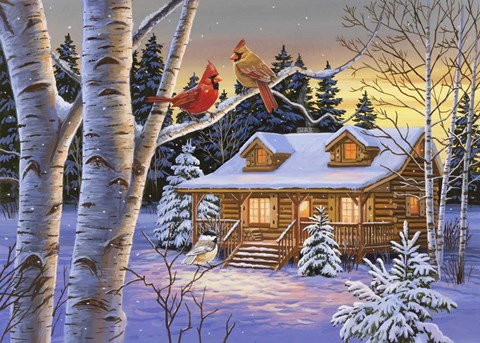 Framed Rustic Retreat Print