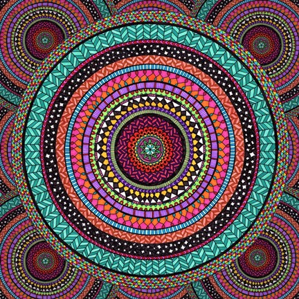 Framed Into The Night Print