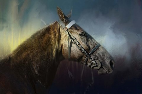 Framed Waiting At Ringside Print