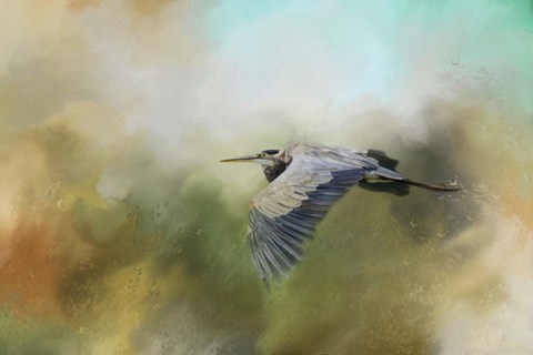 Framed Spray Of The Sea Print