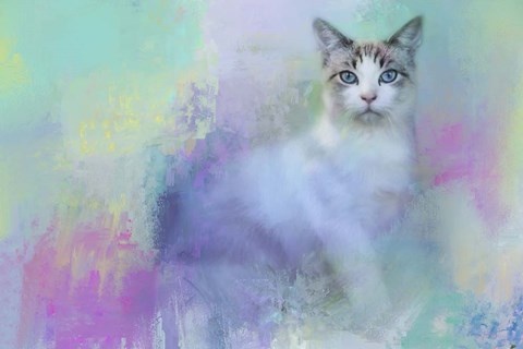 Framed Dreaming of Spring Print