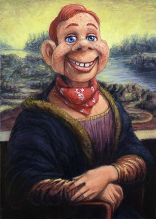 Framed Howdy DooVinci Print