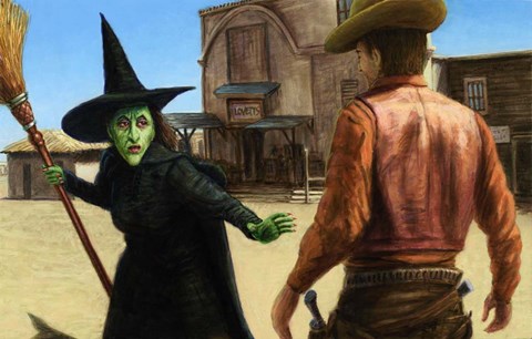 Framed Showdown Print