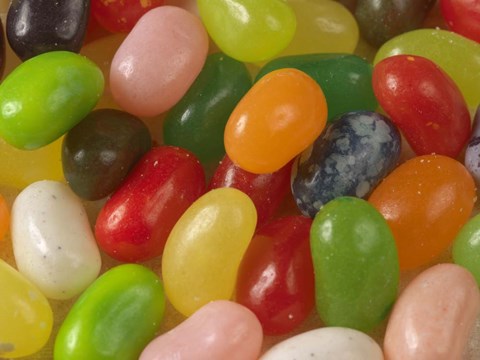 Framed Candy I Print