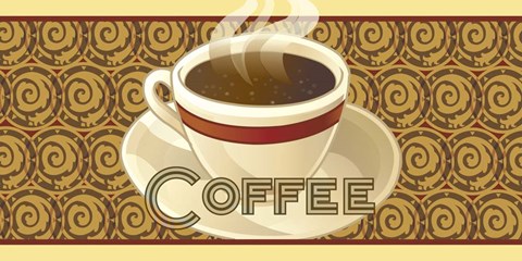 Framed Coffee Print