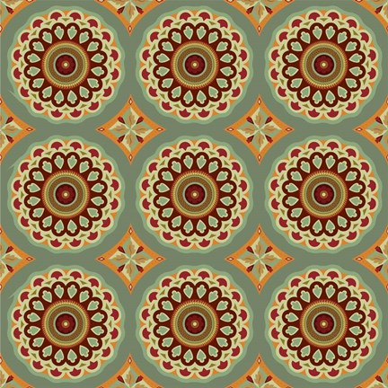 Framed Morocco Medallions Print