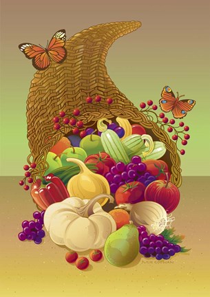 Framed Cornicopia1 Print