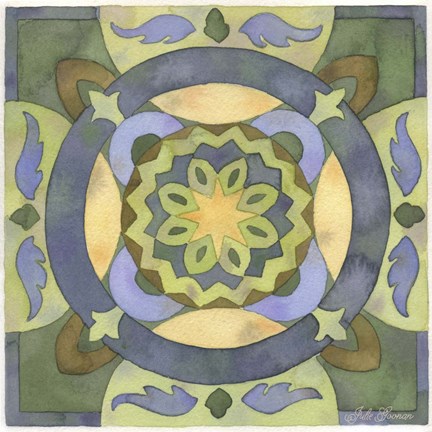 Framed Geometry &amp; Color Part 2 - # 4 Print