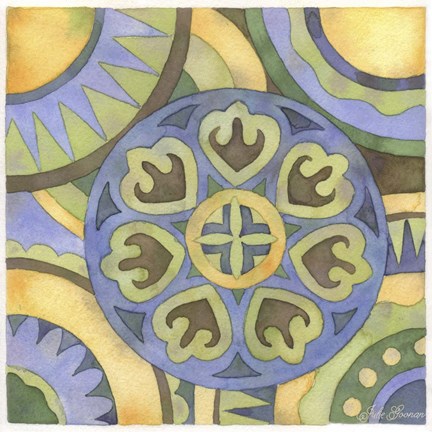 Framed Geometry &amp; Color Part 2 - # 9 Print