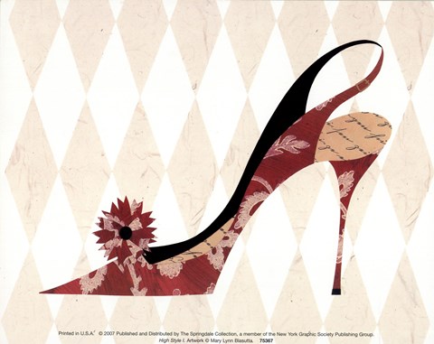 Framed High Style I Print