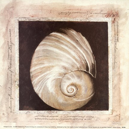 Framed Seaside I Print