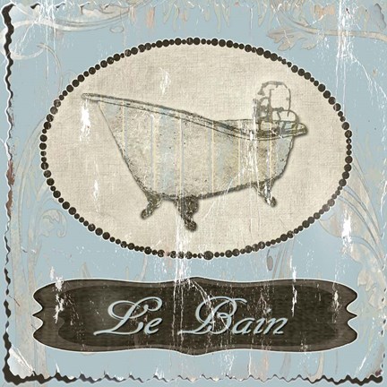 Framed Bathtub Print