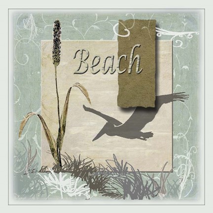 Framed Beach Print