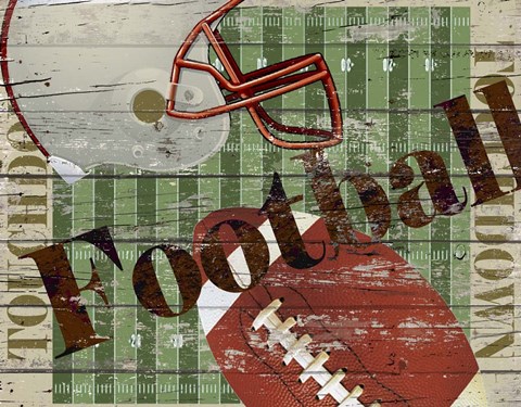 Framed Football Print