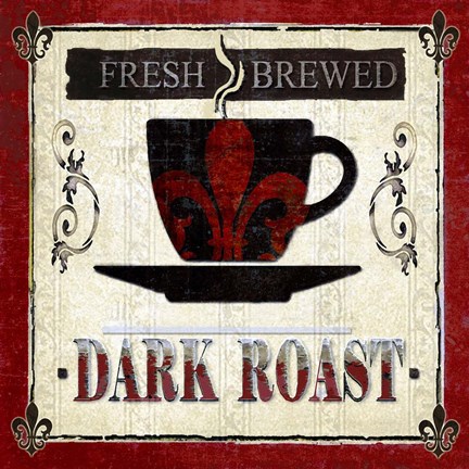 Framed Dark Roast Print
