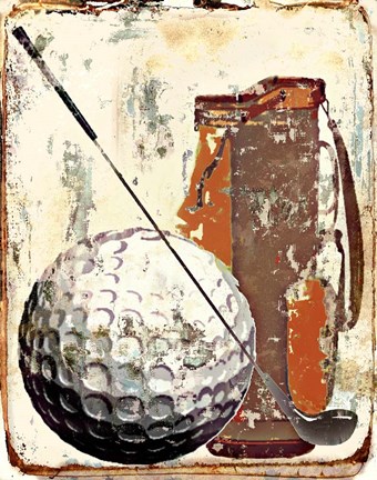 Framed Golf Print