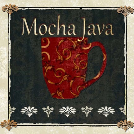 Framed Mocha Java Print