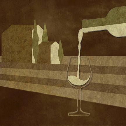 Framed Wine Country Print