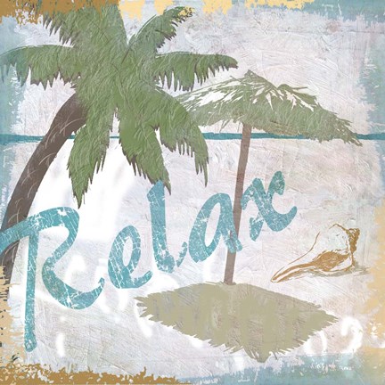 Framed Relax Print