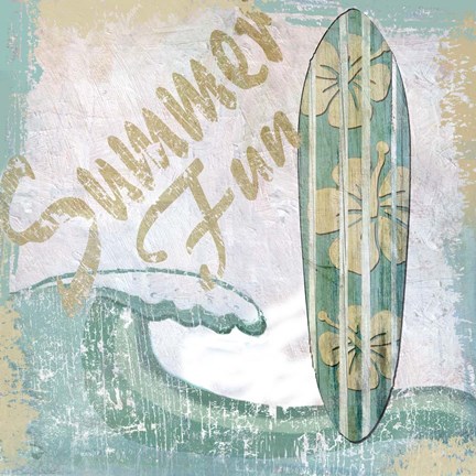 Framed Summer Fun Print