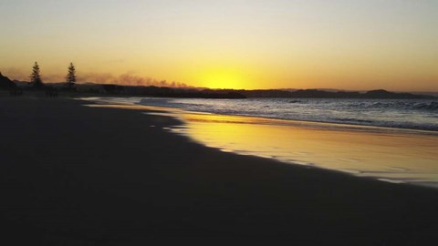 Framed Australian Sunset 2 Print