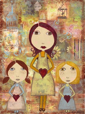 Framed You're In My Heart Print