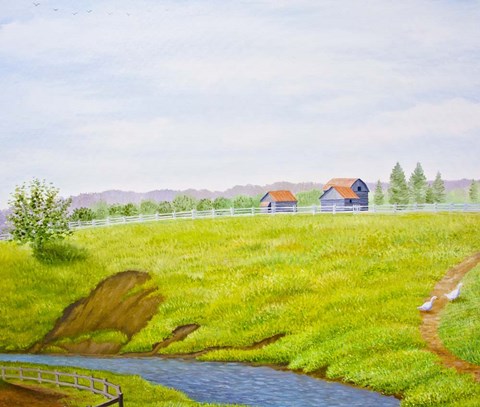 Framed Treasured Memories section 3 Print