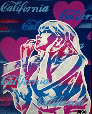 Framed California Love 2 Print