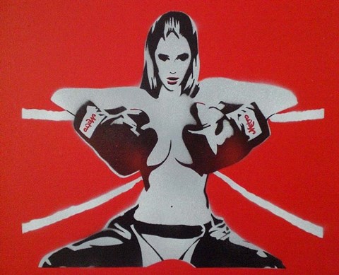 Framed In The Ring Print