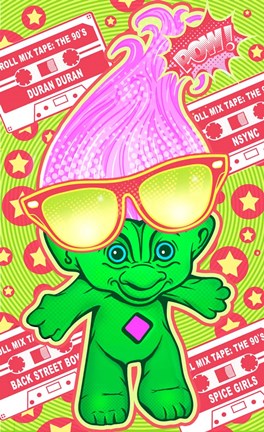 Framed Troll Print