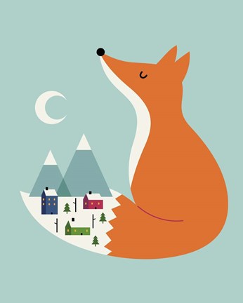 Framed Winter Dreams Print