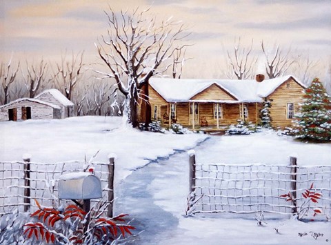 Framed Havner Home Place Print