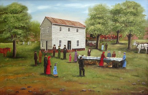 Framed Old St. Paul&#39;s Homecoming Print