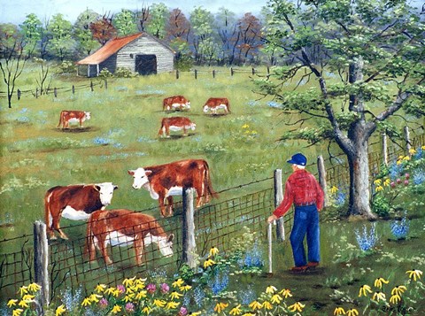 Framed Overseer Print