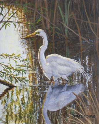 Framed Stealthy Hunter Print