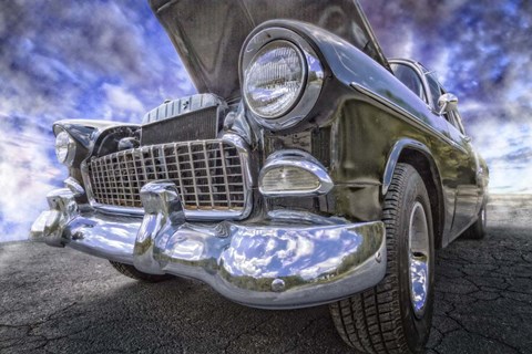 Framed 1955 Chevy BelAir Print