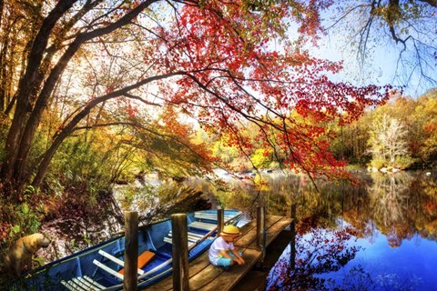 Framed Morning Thoughts Print