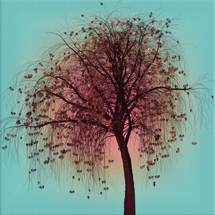 Framed Autumn Bronze Print