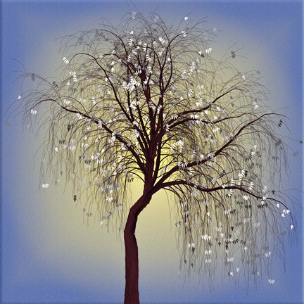 Framed Winter White Print