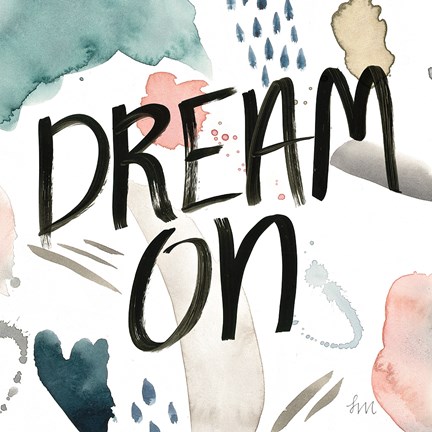 Framed April Showers Inspiration IV Print