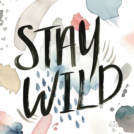 Framed April Showers Inspiration I Print