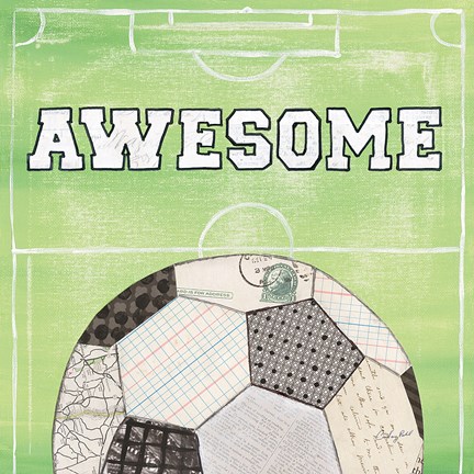 Framed On the Field IV Awesome Print