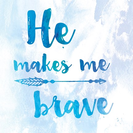 Framed Words of Faith III Print