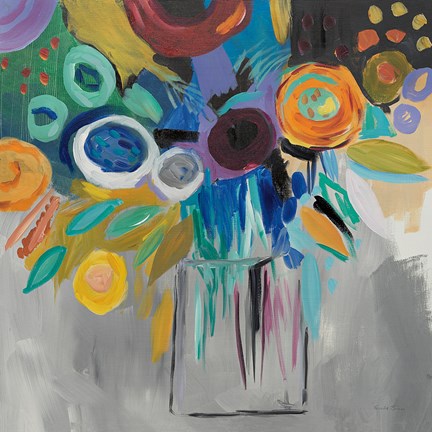 Framed Burst of Magic Print