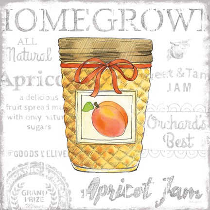 Framed Canning Kitchen IV Print