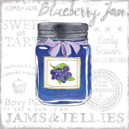 Framed Canning Kitchen II Print