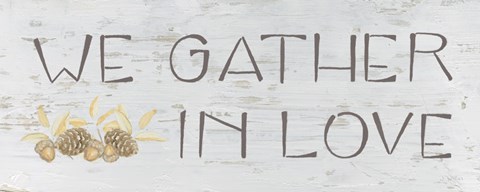 Framed Beautiful Bounty Sign IV Print