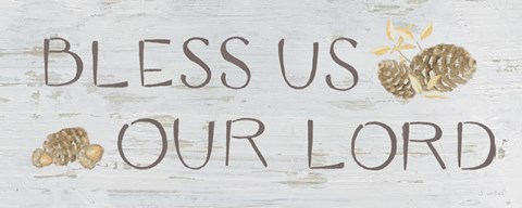 Framed Beautiful Bounty Sign II Print