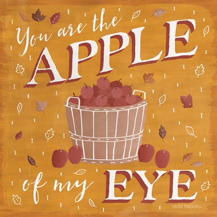 Framed Autumn Enchantment IV Print