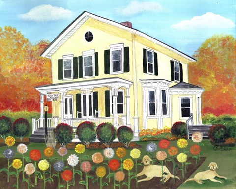 Framed Inn The Village Bed And Breakfast Print